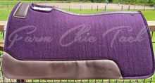 Load image into Gallery viewer, EGGPLANT SADDLE PADS