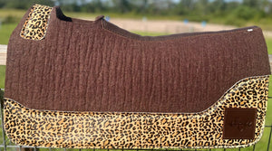 CHOCOLATE SADDLE PADS