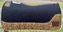 Load image into Gallery viewer, BLACK SADDLE PADS - DESIGNER LEATHER