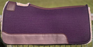 EGGPLANT SADDLE PADS