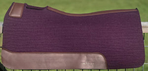 EGGPLANT SADDLE PADS