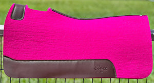 FUSHIA SADDLE PADS