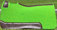 LIME SADDLE PADS