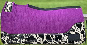 PURPLE SADDLE PADS