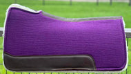 PURPLE SADDLE PADS