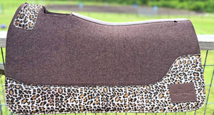 CHOCOLATE SADDLE PADS