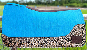 CERULEAN BLUE SADDLE PADS