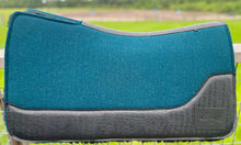 Load image into Gallery viewer, PEACOCK SADDLE PADS - DESIGNER LEATHER