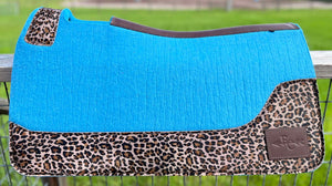 CERULEAN BLUE SADDLE PADS