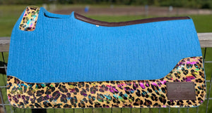 CERULEAN BLUE SADDLE PADS