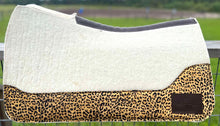 Load image into Gallery viewer, WHITE SADDLE PADS - DESIGNER LEATHER