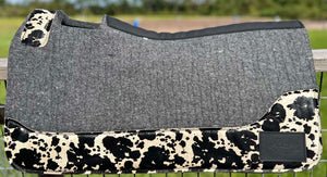 CHARCOAL SADDLE PADS