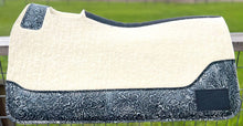 Load image into Gallery viewer, WHITE SADDLE PADS - DESIGNER LEATHER