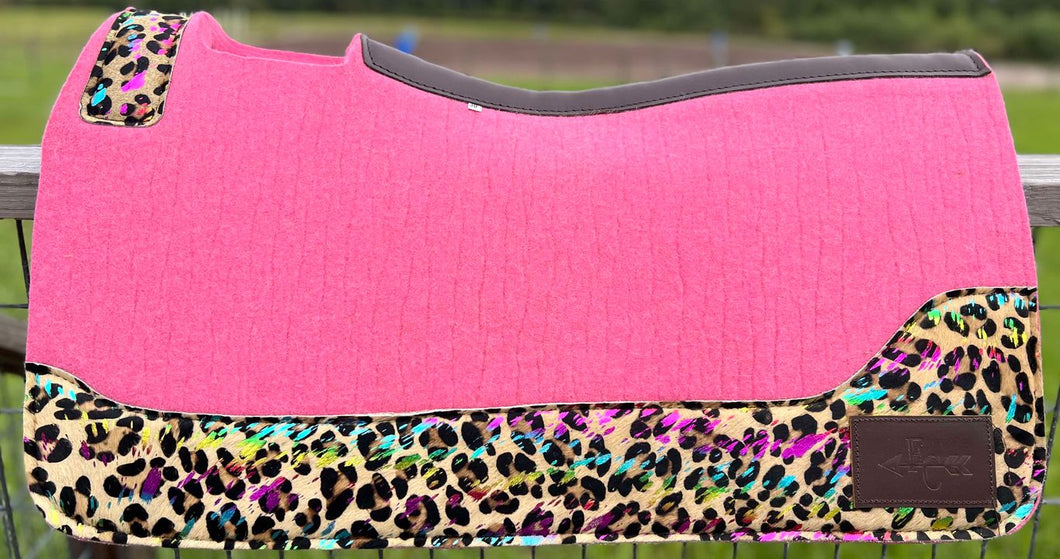 PINK AND BABY PINK SADDLE PADS