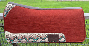 RUST SADDLE PADS