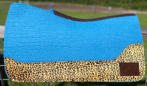 CERULEAN BLUE SADDLE PADS