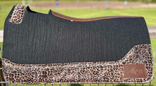 Load image into Gallery viewer, BLACK SADDLE PADS - DESIGNER LEATHER