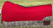 Load image into Gallery viewer, BRICK RED SADDLE PADS - DESIGNER LEATHER