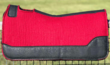 Load image into Gallery viewer, BRICK RED SADDLE PADS - DESIGNER LEATHER