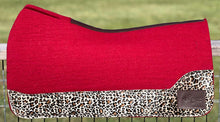 Load image into Gallery viewer, BRICK RED SADDLE PADS - DESIGNER LEATHER