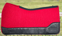 Load image into Gallery viewer, BRICK RED SADDLE PADS - DESIGNER LEATHER