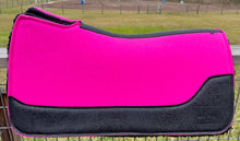 Load image into Gallery viewer, HOT PINK SADDLE PADS - DESIGNER LEATHER