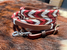 Load image into Gallery viewer, FARM CHIC BRAND LACED BARREL REINS
