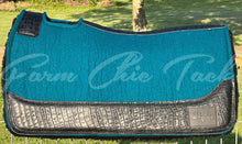 Load image into Gallery viewer, PEACOCK SADDLE PADS - DESIGNER LEATHER