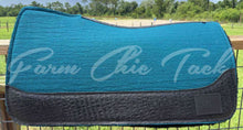 Load image into Gallery viewer, PEACOCK SADDLE PADS - DESIGNER LEATHER