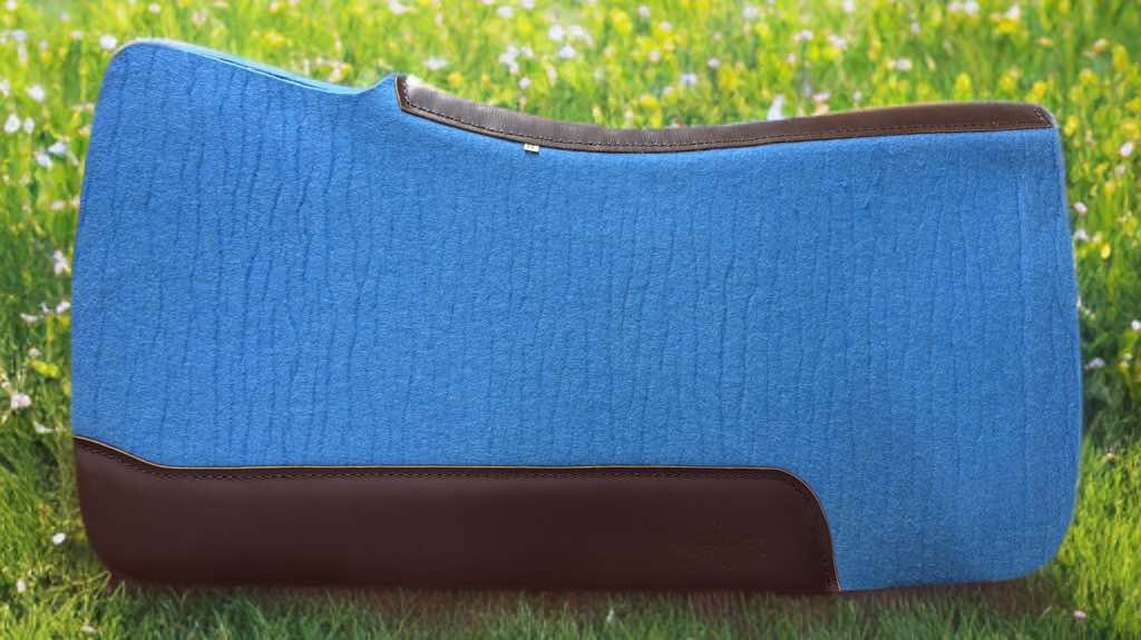 CERULEAN BLUE SADDLE PADS