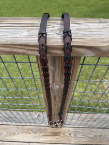 LACED BARREL REINS