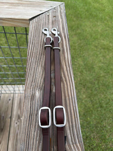 LACED BARREL REINS