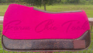 FUSHIA SADDLE PADS