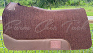 CHOCOLATE SADDLE PADS