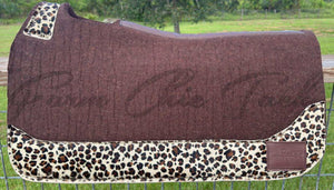 CHOCOLATE SADDLE PADS