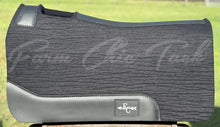 Load image into Gallery viewer, BLACK SADDLE PADS - BLACK LEATHER