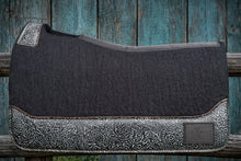 Load image into Gallery viewer, BLACK SADDLE PADS - NEW STOCK -DESIGNER LEATHER