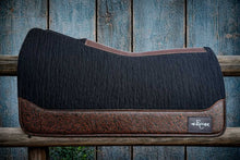 Load image into Gallery viewer, BLACK SADDLE PADS - NEW STOCK -DESIGNER LEATHER