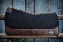 Load image into Gallery viewer, BLACK SADDLE PADS - NEW STOCK -DESIGNER LEATHER