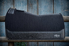 Load image into Gallery viewer, BLACK SADDLE PADS - NEW STOCK -DESIGNER LEATHER