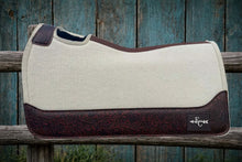 Load image into Gallery viewer, WHITE SADDLE PADS -DESIGNER LEATHER