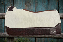 Load image into Gallery viewer, WHITE SADDLE PADS -DESIGNER LEATHER