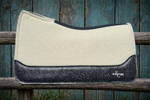 Load image into Gallery viewer, WHITE SADDLE PADS -DESIGNER LEATHER