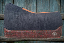 Load image into Gallery viewer, BLACK SADDLE PADS - NEW STOCK -DESIGNER LEATHER