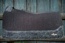 Load image into Gallery viewer, BLACK SADDLE PADS - NEW STOCK -DESIGNER LEATHER