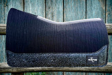 Load image into Gallery viewer, BLACK SADDLE PADS - NEW STOCK -DESIGNER LEATHER