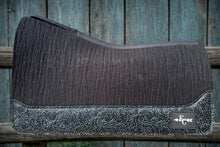 Load image into Gallery viewer, BLACK SADDLE PADS - NEW STOCK -DESIGNER LEATHER
