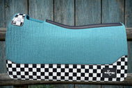 DUSTY BLUE SADDLE PADS