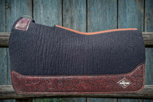 Load image into Gallery viewer, BLACK SADDLE PADS - NEW STOCK -DESIGNER LEATHER