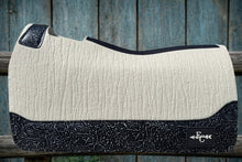 Load image into Gallery viewer, WHITE SADDLE PADS -DESIGNER LEATHER